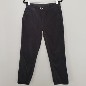Dark Gray Corduroy Joggers